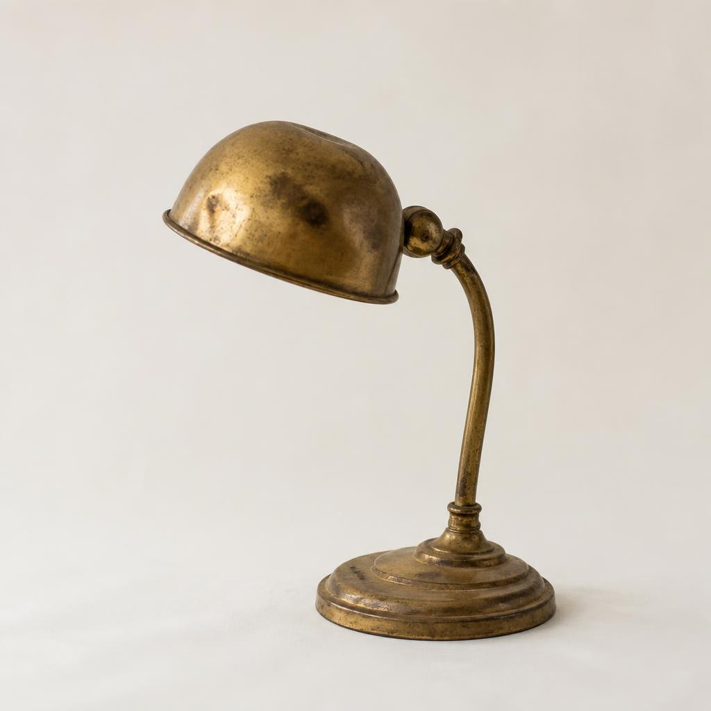 Lamp before restoration
