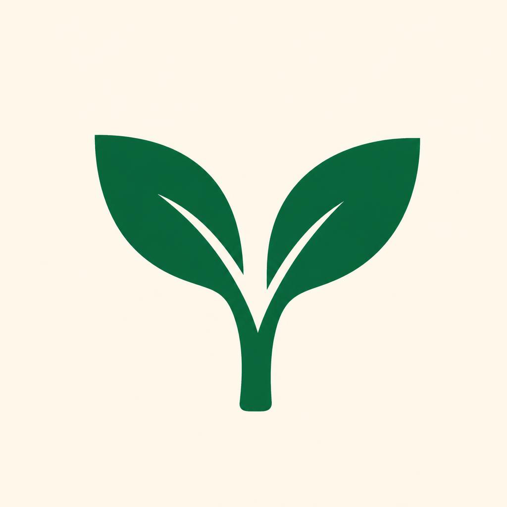 Recycled Craft leaf mark